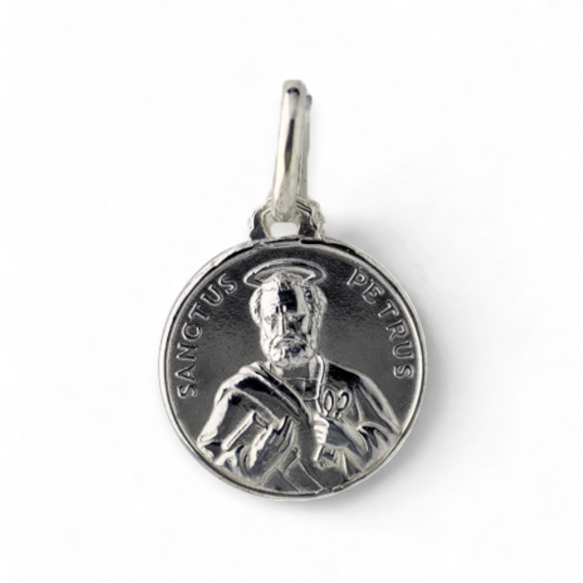 Medalla de San Pedro en plata