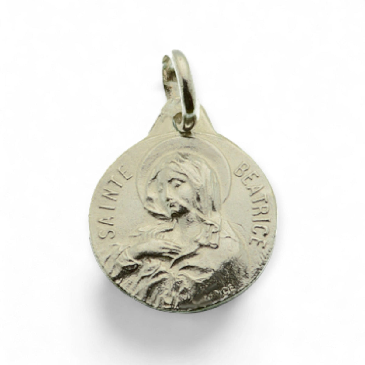 Medalla de Santa Beatriz en plata