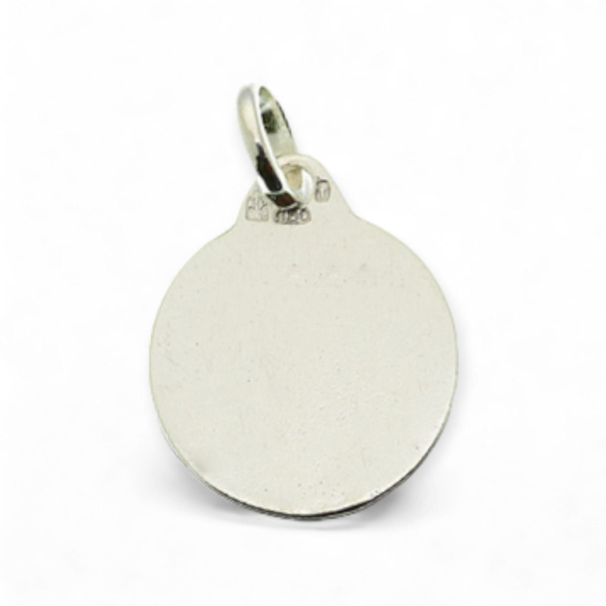 Medalla de Bernadette Soubirous en plata - detalle