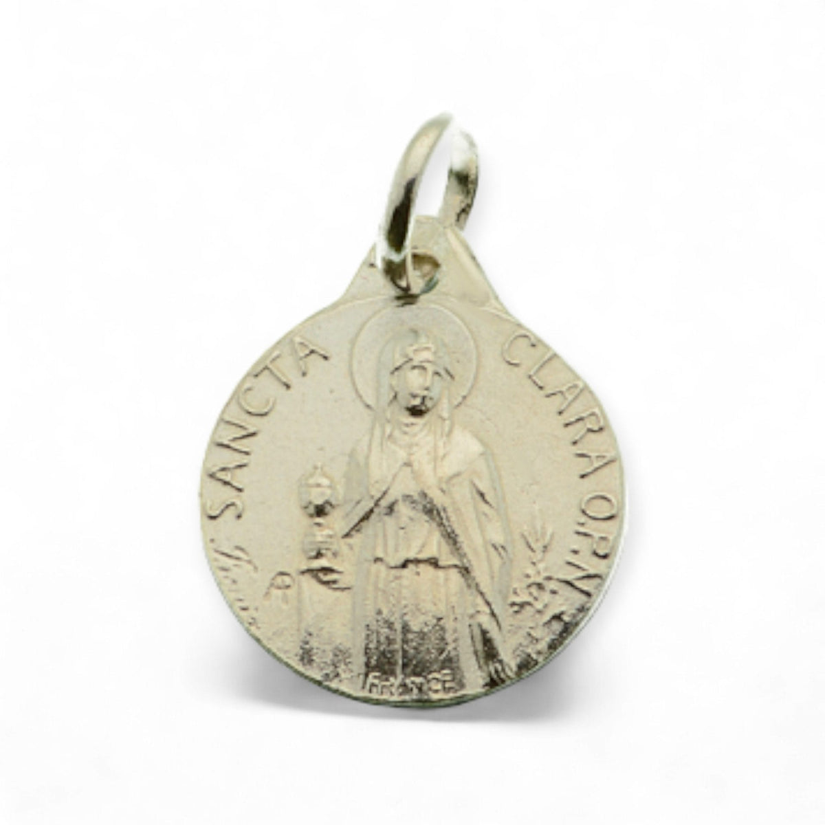 Medalla de Santa Clara en plata