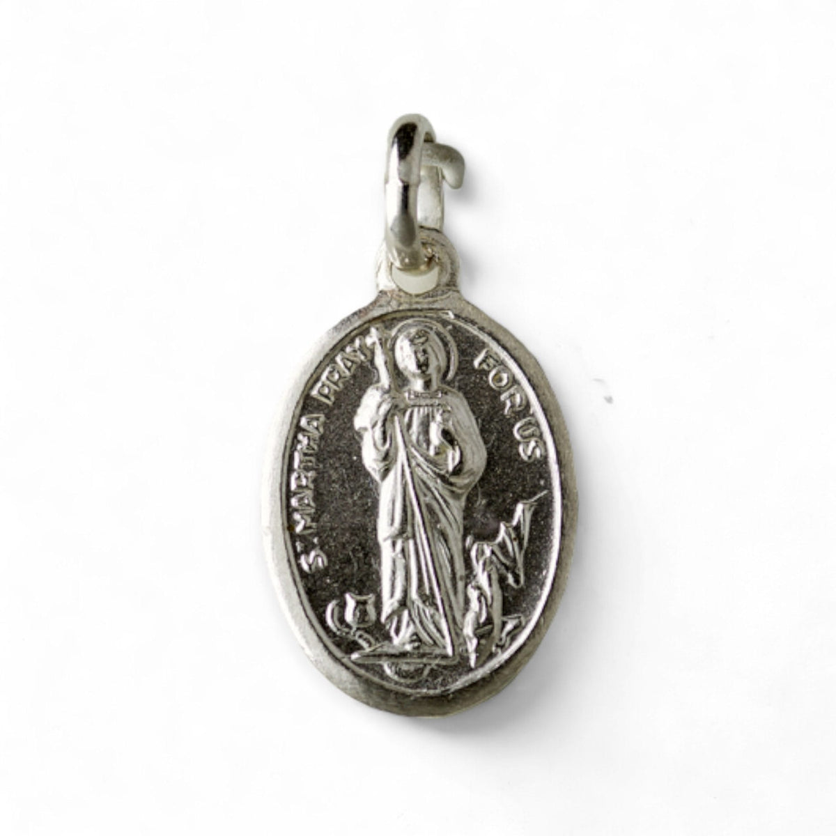 Medalla de Santa Marta en plata