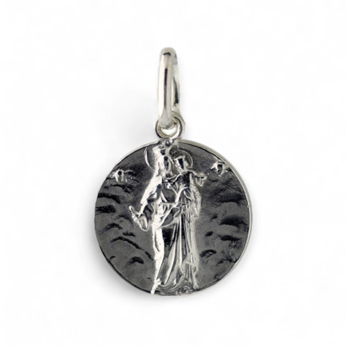 Medalla de María Auxiliadora en plata