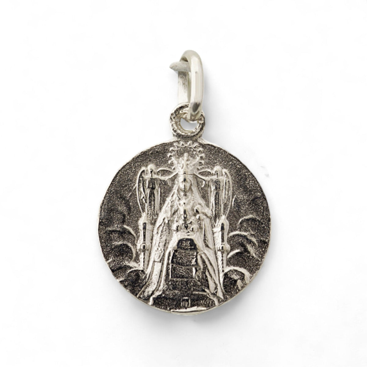 Medalla de Nuestra Señora de la Merced en plata