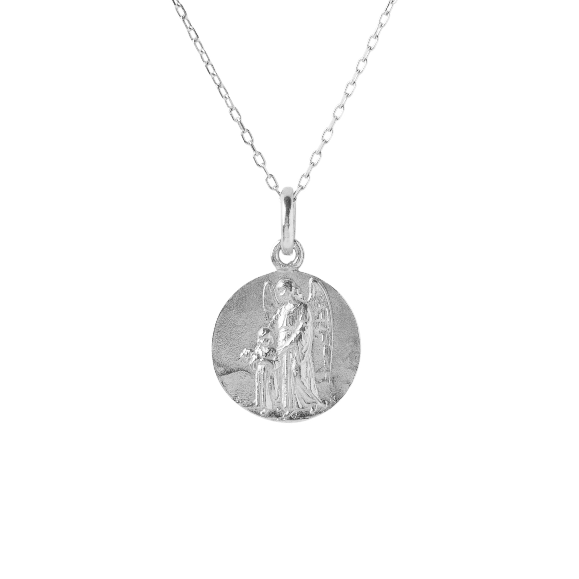 medalla-angel-de-la-guarda-plata-cadena