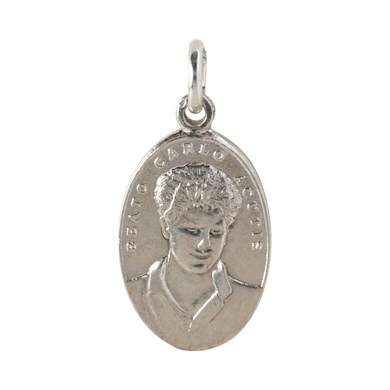 Medaglia Di San Carlo Acutis, Médaille De St Carlo Acutis, St Carlo Acutis Medal Stainless Steel Medaglia Di San Carlo Acutis, Médaille De St Carlo Acutis, St Carlo Acutis Medal Stainless Steel
