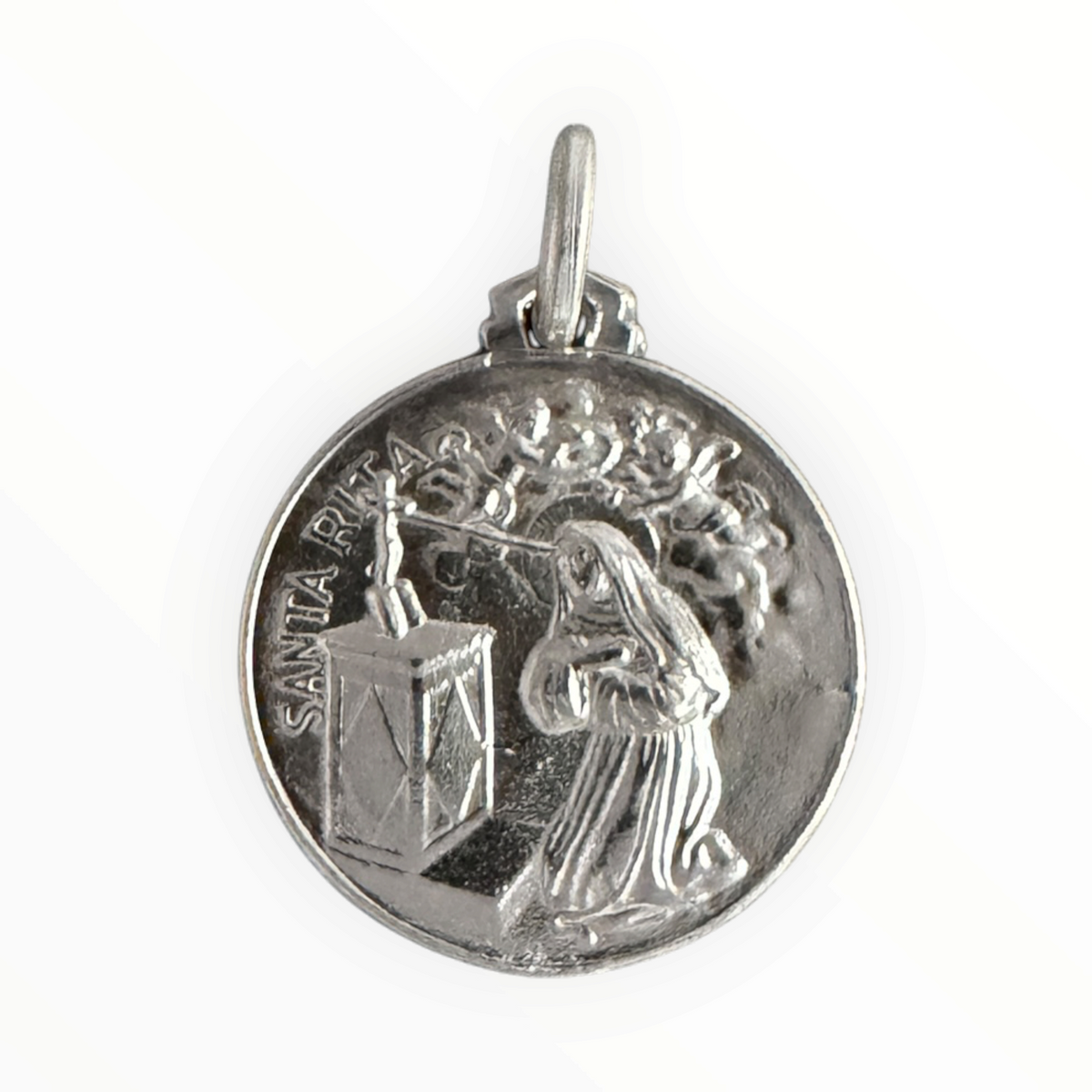 Medalla de Santa Rita de plata 
