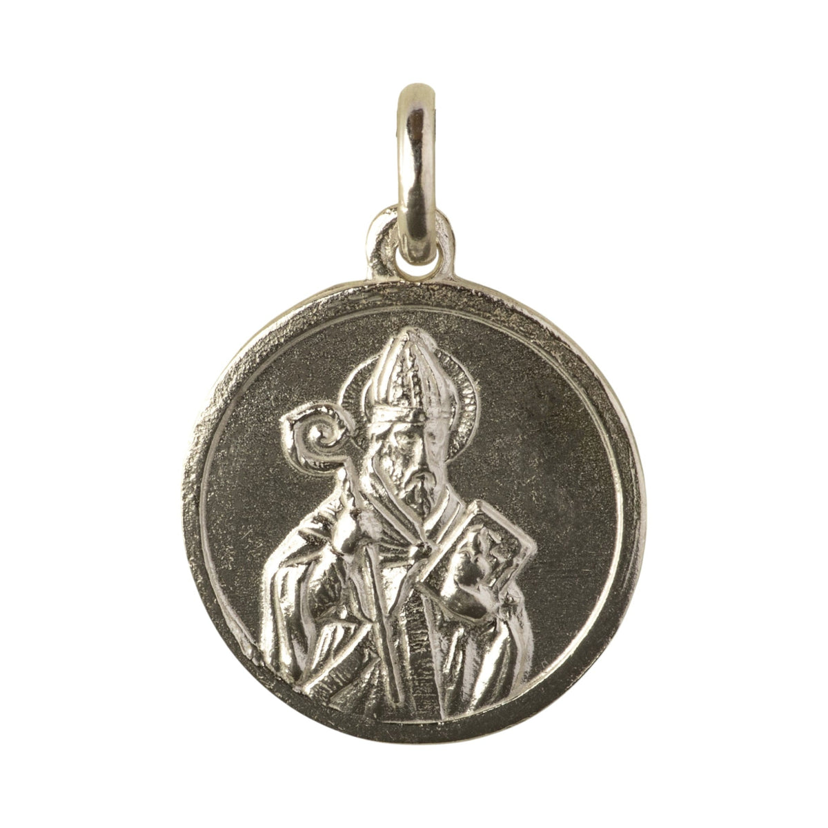 Medalla de San Agustín en plata