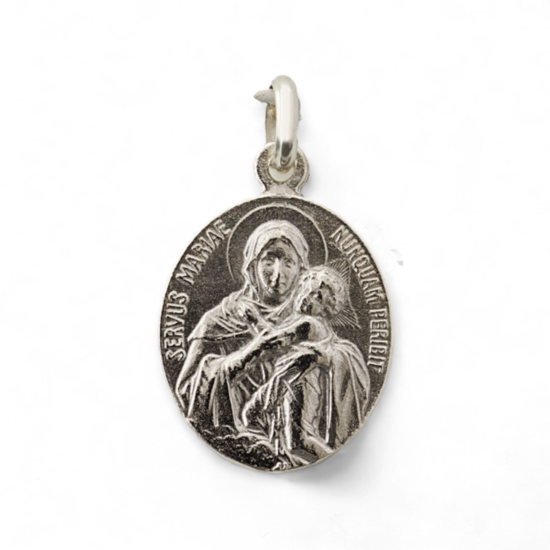 medalla virgen mater de schoenstatt plata