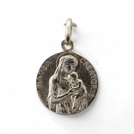 medalla-virgen-mater-creatoris-plata