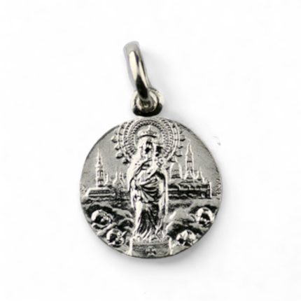 medalla-virgen-pilar-sagrado-corazon-de-jesus-plata