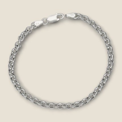 pulsera-rolo-plata-inflada-4,4mm